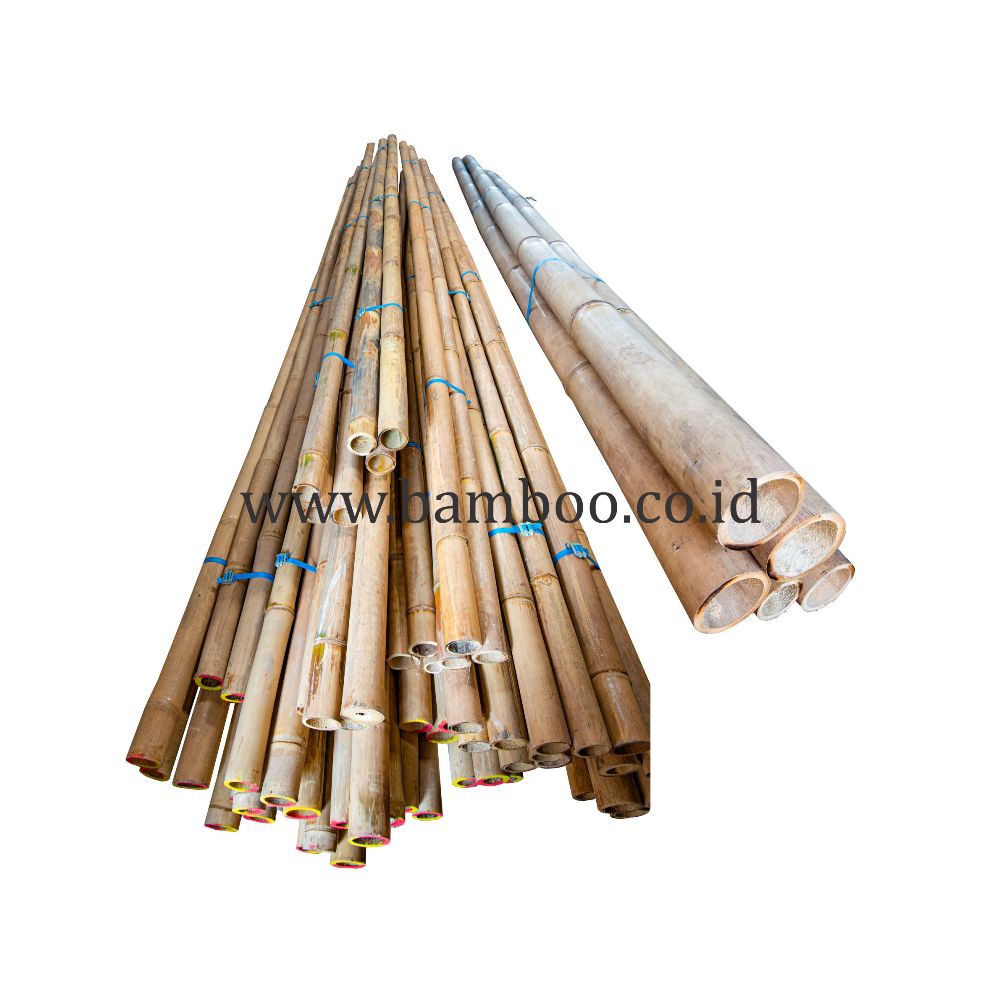 Bamboo Poles for Construction and Home Decor | Natural 2 - 4 Meter Natural Color - Image 1