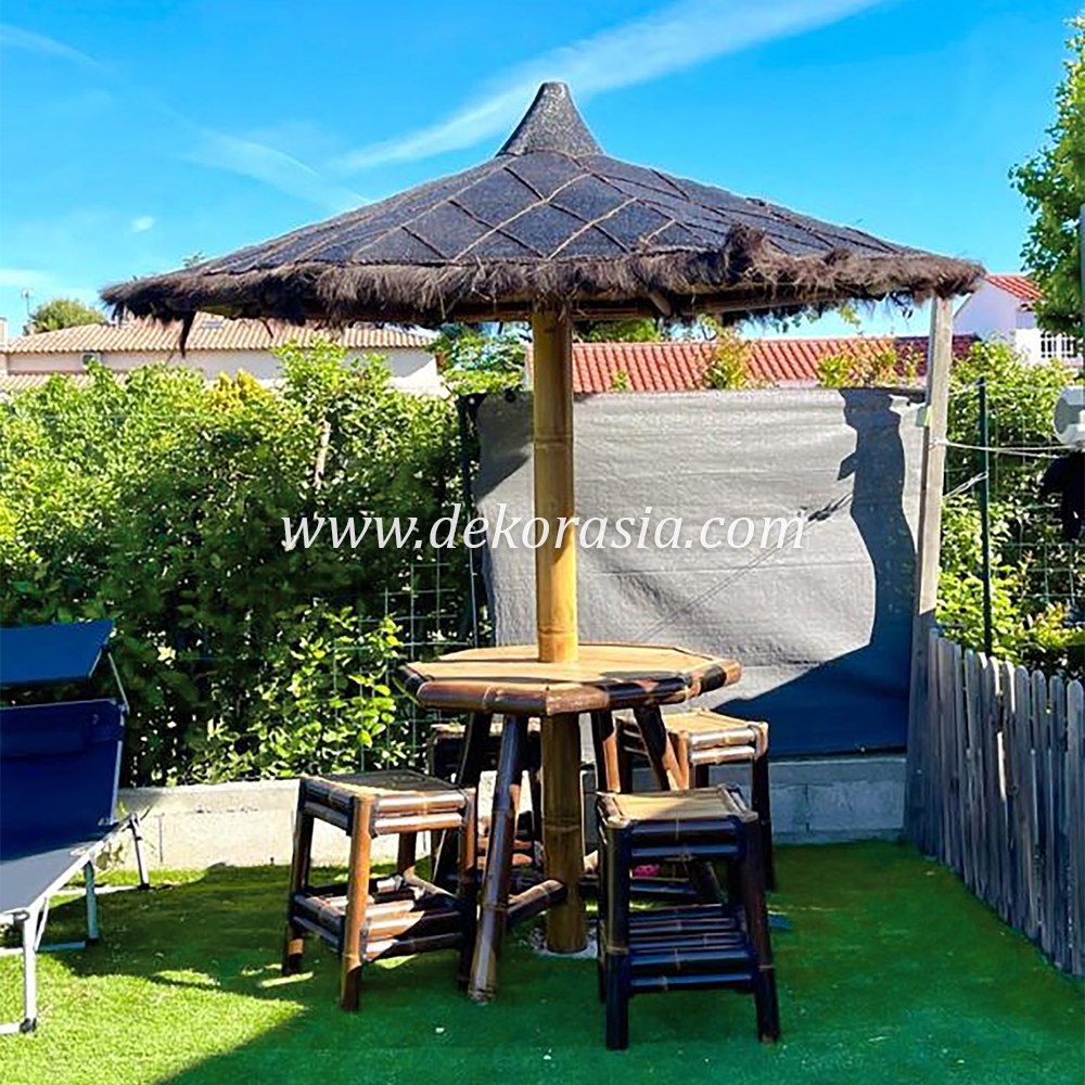Bamboo Gazebo for Home Garden, Bamboo Gazebo Outdoor - Image 2