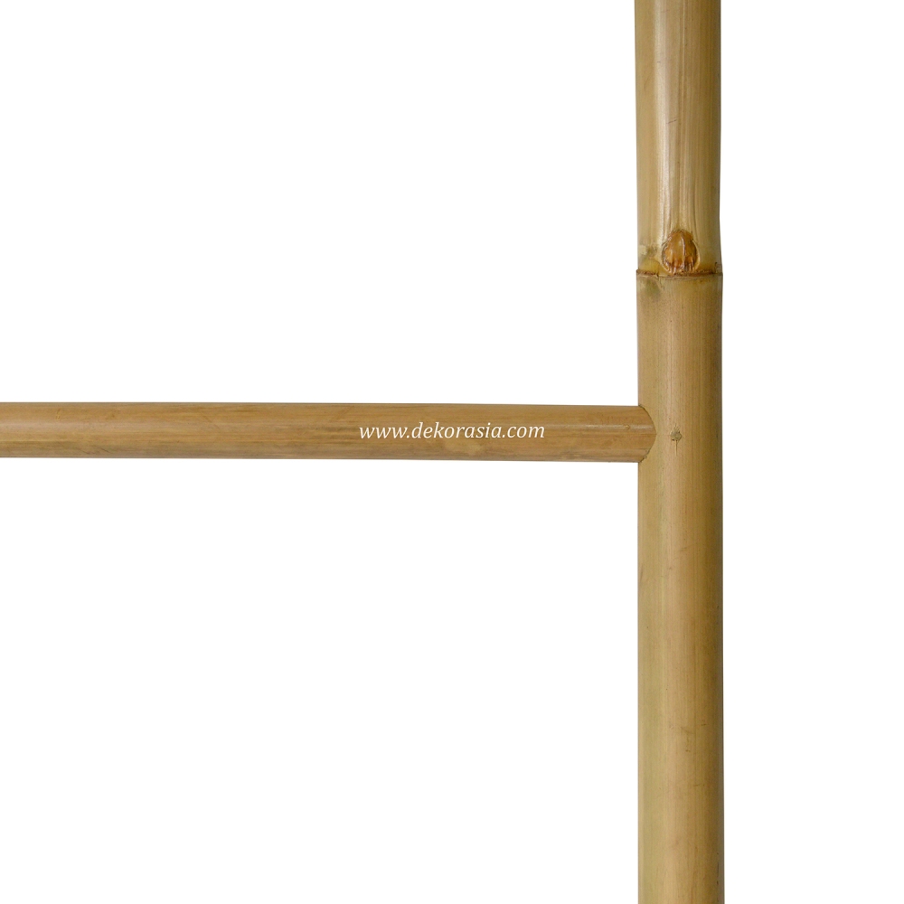 Eco-friendly Natural Bamboo Ladder, Bamboo Ladder for Bathroom Towel Rack - Image 2